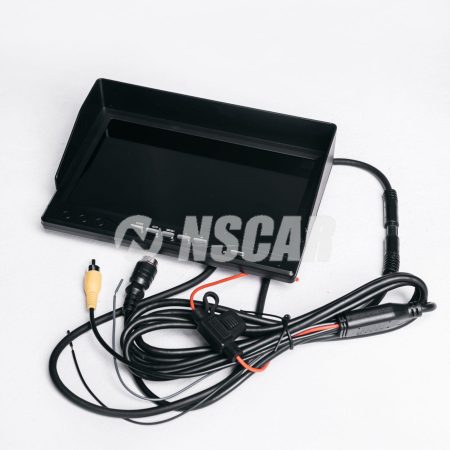Готовый комплект для автошколы NSCAR 702: 4х канальный регистратор, квадратор, 7 камер, 7"монитор, микрофон, провода подключения