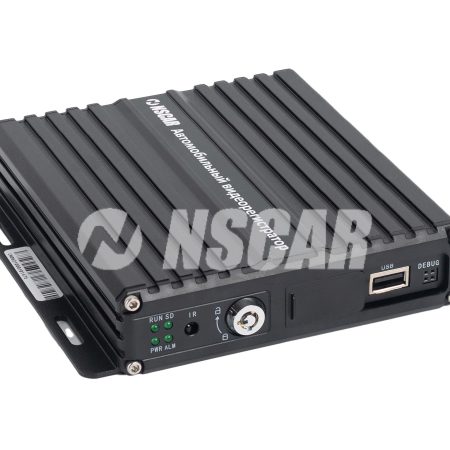 Автомобильный видеорегистратор NSCAR401 HDD+SD 4G+GPS+WiFi (4 канала, 720Р)