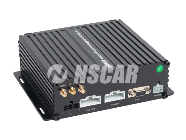 Автомобильный видеорегистратор NSCAR 801HD SD+HDD 4G+GPS+WiFi
