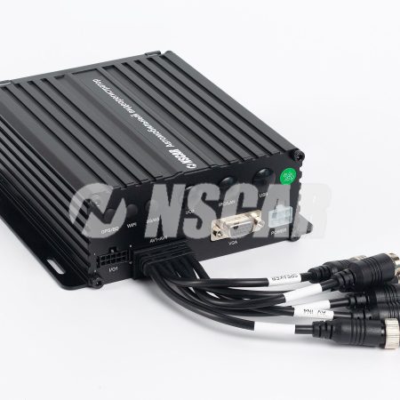 Автомобильный видеорегистратор NSCAR F864 ver.02 HDD+SD (4 канала, 1080P, сертификат 969)
