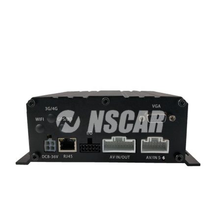 Автомобильный видеорегистратор NSCAR DVR864 HDD+SD (6 каналов, 1080Р, сертификат 969) (Витринный образец)