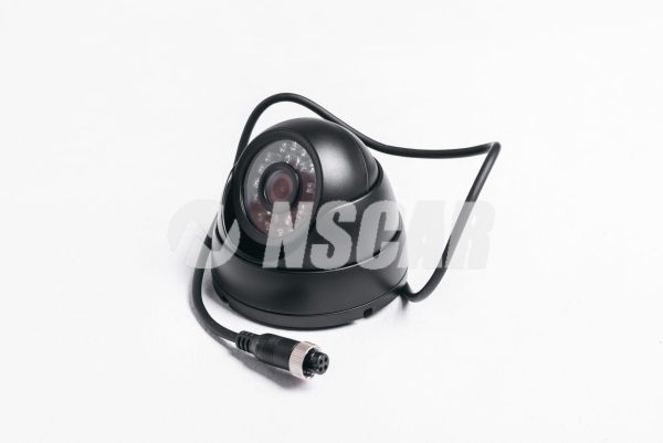 Комплект на 6 камер NSCAR 601 FullHD: 8ми канальный регистратор FullHD, 6 камер FullHD, микрофон, провода подключения