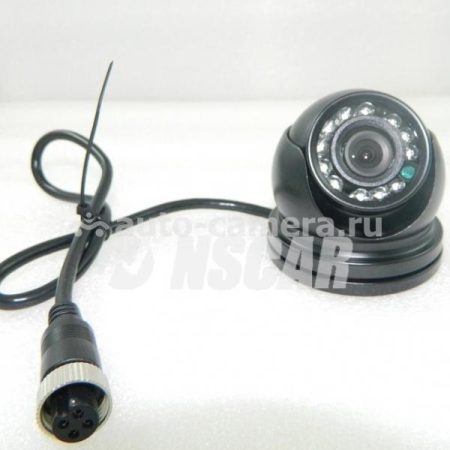 Комплект видеонаблюдения для мусоровозов на 2 камеры NSCAR MT201_SD (запись на SD)