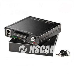 Транспортный видеорегистратор 4-канальный в антивандальном исполнении NSCAR 4K F864 ver.07 FullHD_HDD с опциями Wi-Fi 4G