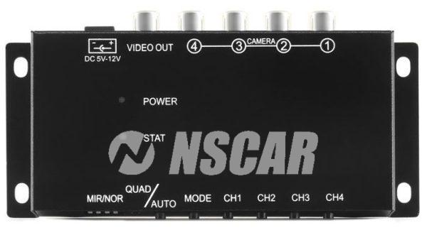 Квадратор цветной 4-канальный для регистратора NSCAR 401