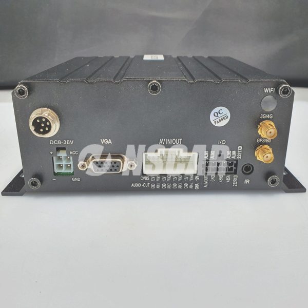 4х канальный автомобильный видеорегистратор NSCAR DVR864 ver.1.2 4G+GPS