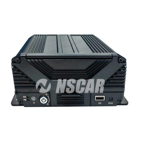 Автомобильный видеорегистратор NSCAR F864 ver.05 2HDD+SD (8 каналов, 1080P, сертификат 969)