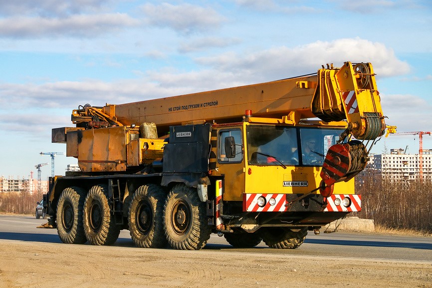 автокран LIEBHERR