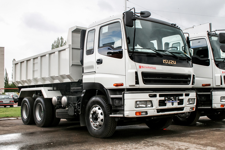 видеонаблюдение для грузовика Isuzu