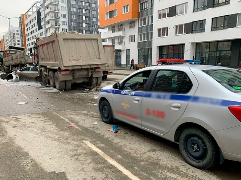 авария с участием крупной спецтехники