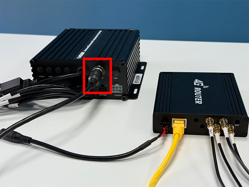 Подключение Wi-Fi роутера NSCAR WE1026 к видеорегистратору серии 864