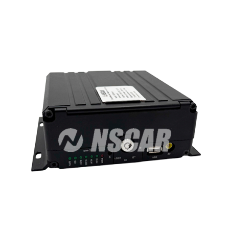 Автомобильный видеорегистратор NSCAR F468 HDD+SD ver.1.2  (4 канала, 1080Р)