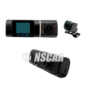 Видеорегистратор на 3 камеры NSCAR DVR0121  E29 с выносной камерой