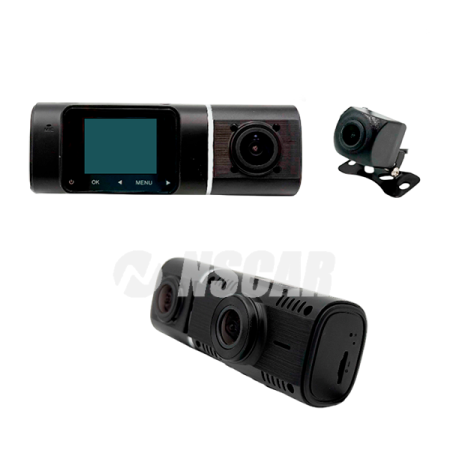Видеорегистратор на 3 камеры NSCAR DVR0121  E29 с выносной камерой