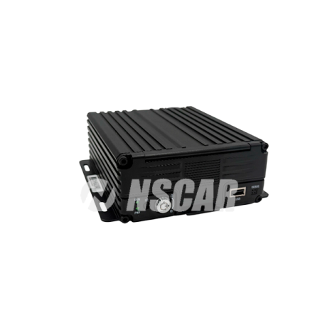 Автомобильный видеорегистратор NSCAR F864 ver.02 HDD+SD  4G+GPS+WiFi (8 каналов (4AHD+4IP), 1080P)