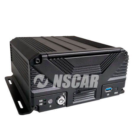 Автомобильный видеорегистратор NSCAR F864 ver.12 HDD+SD 4G+GPS, Глонасс (16 каналов, 1080P, сертификат 969)