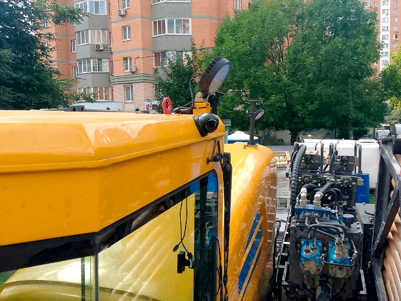 Внешняя камера виденаблюдения на буровой установке