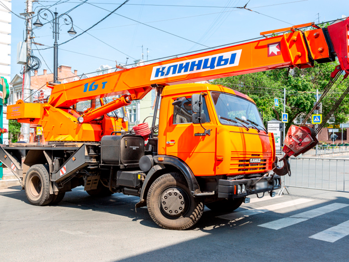 Видеонаблюдение для арендного автокрана