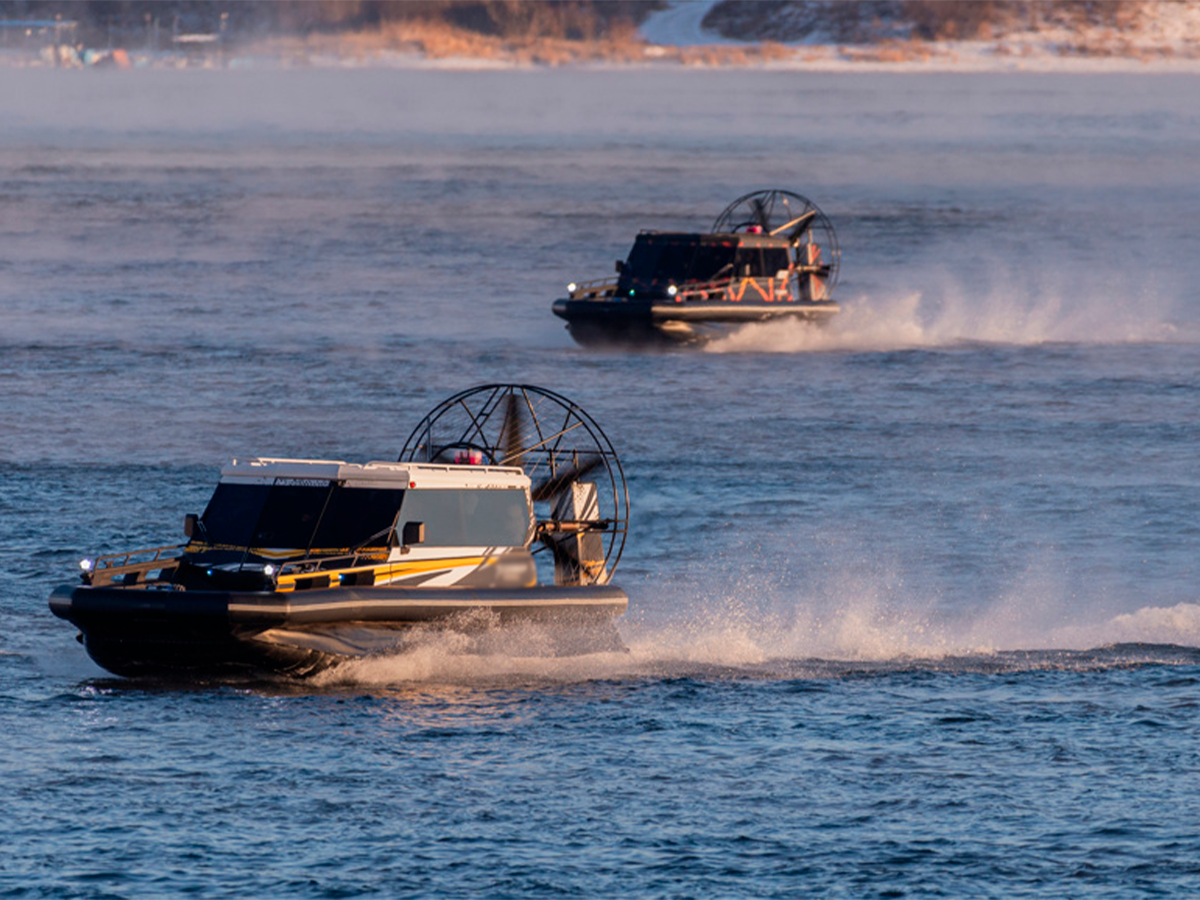 видеонаблюдение для аэролодок